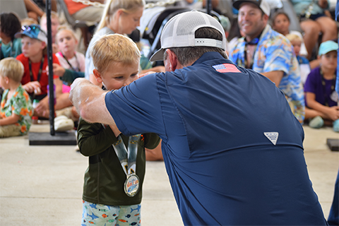 Kids Fish Award Ceremony