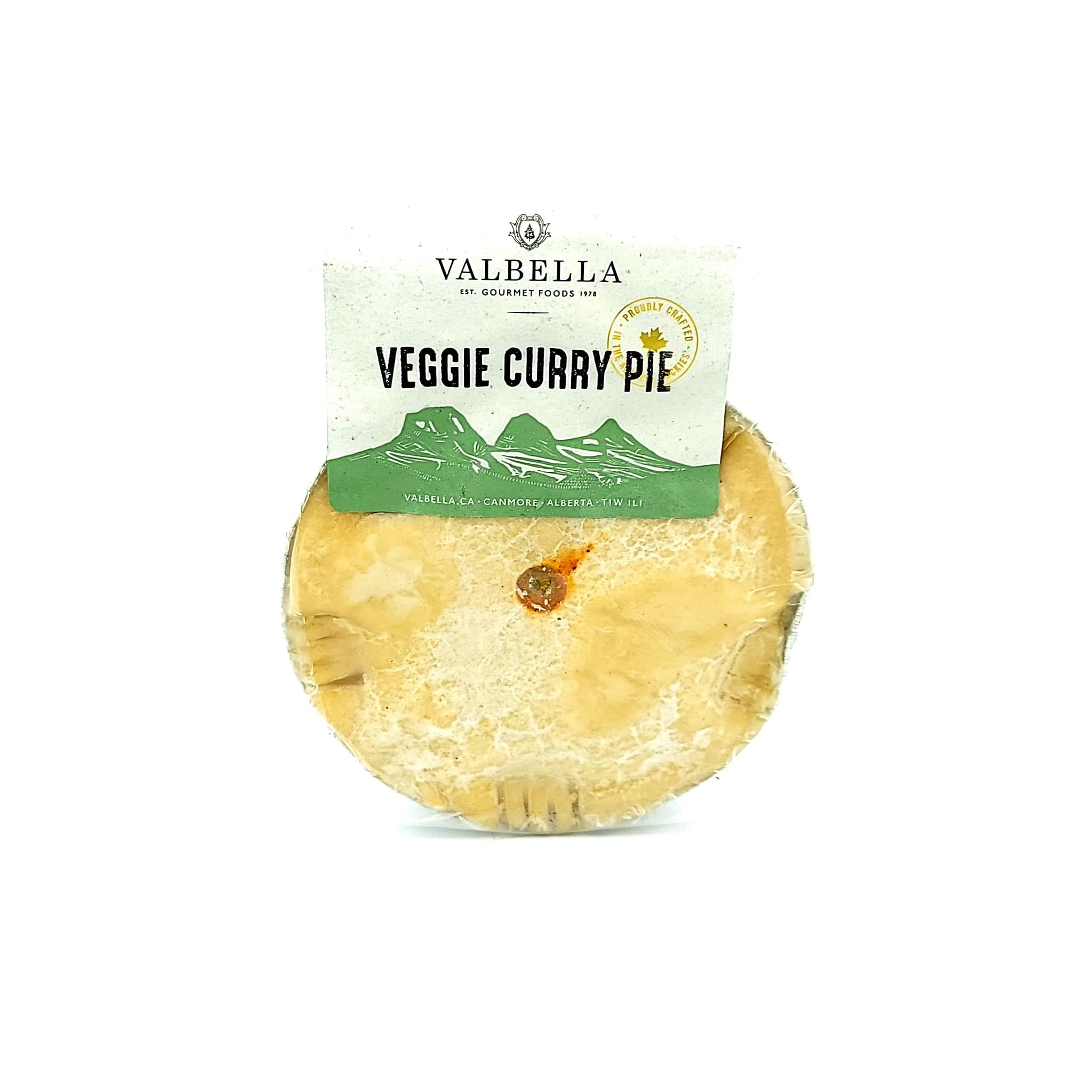 Valbella Veggie Curry Pie - small – Valbella Gourmet Foods