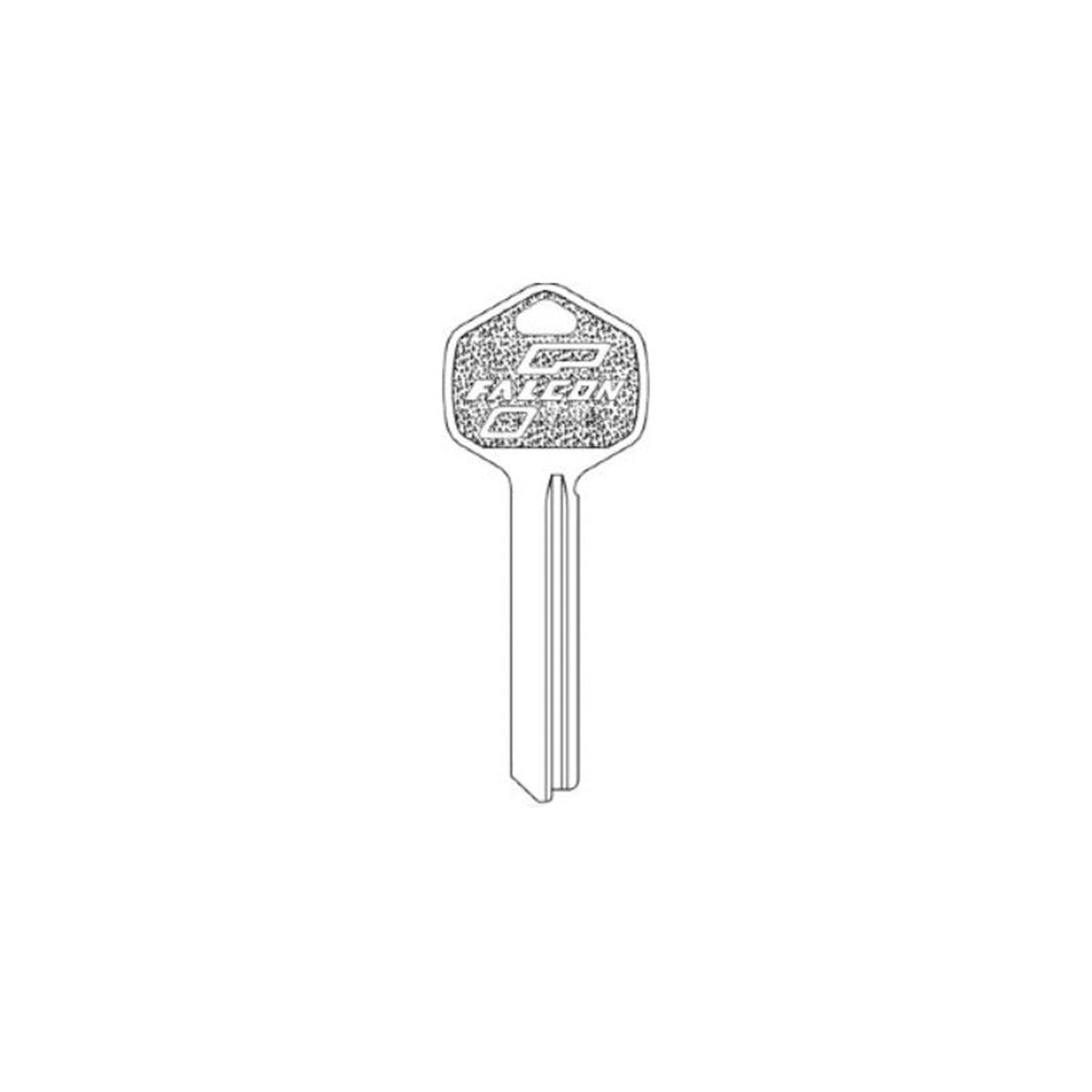 Falcon Interchangeable Core Standard Key Blank Pack of 50