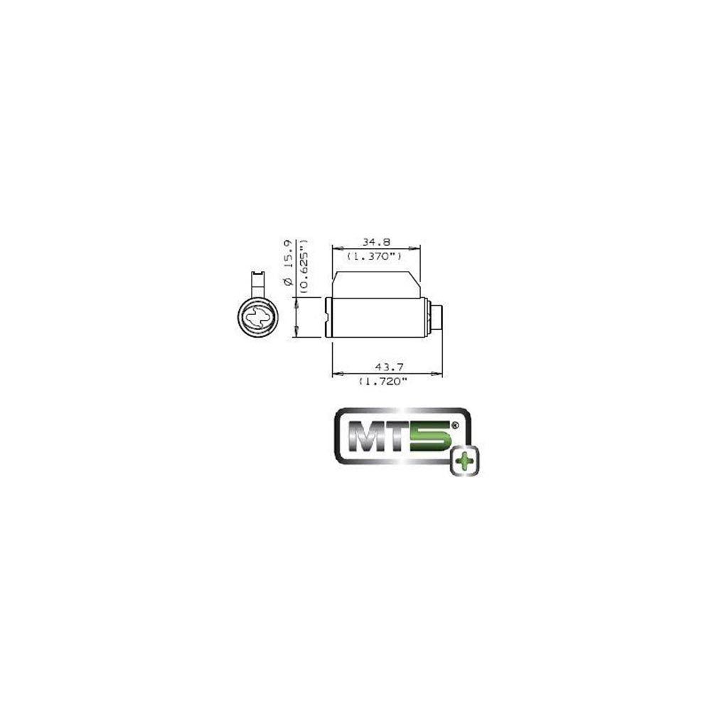 Mul-t-lock MT5+ Cylinder for Schlage® “F” Line Knob-Plymouth design –  Golden Locks Inc