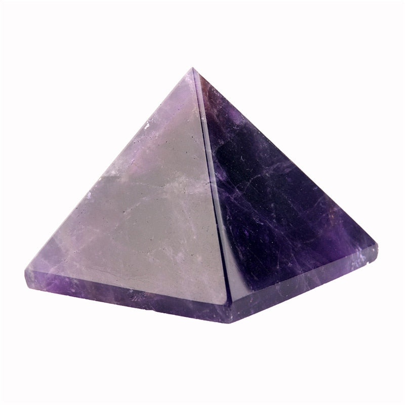 Pirámide de amatista