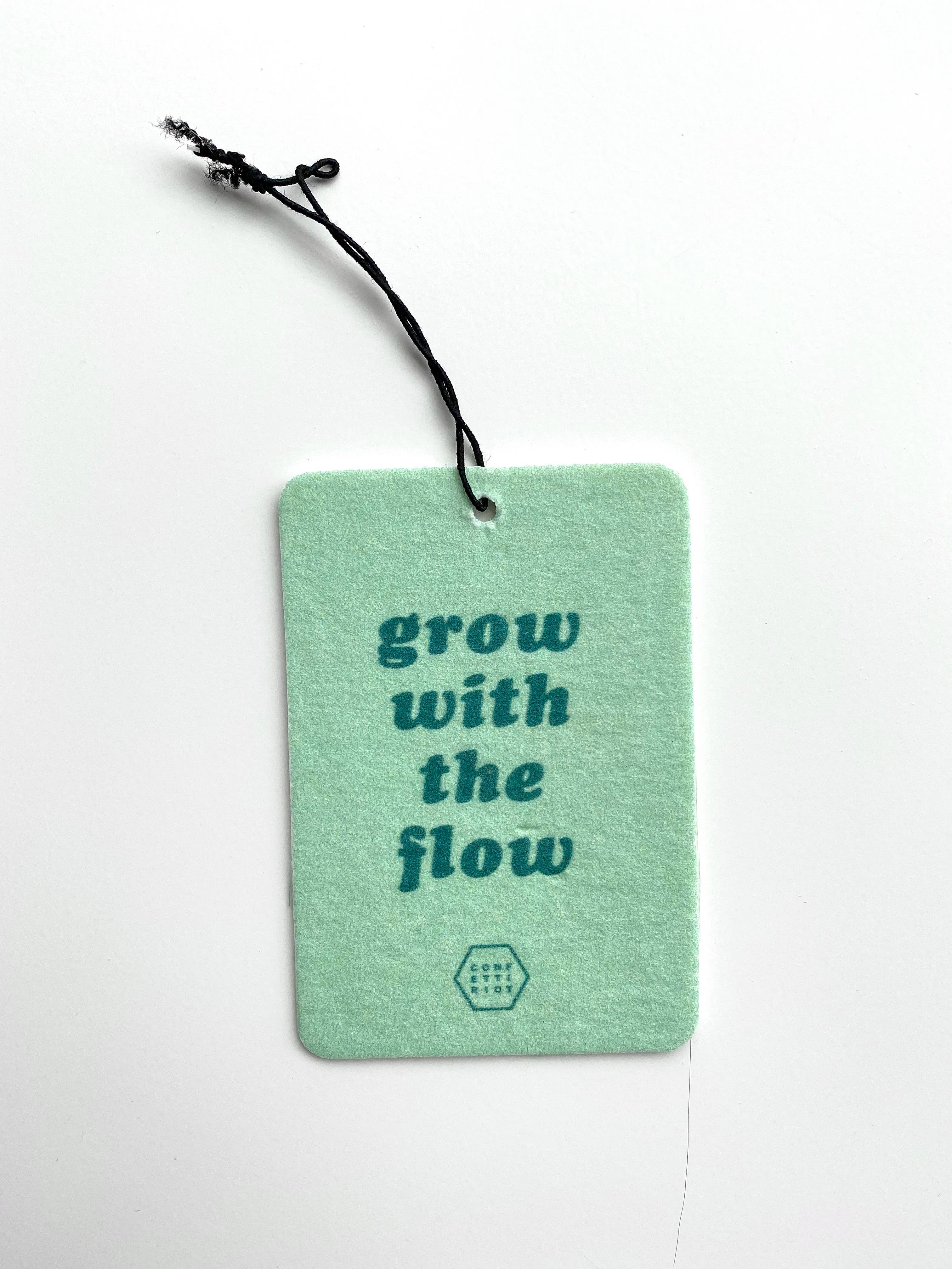 Confetti Riot - Grow with the Flow - Pine Car Freshener