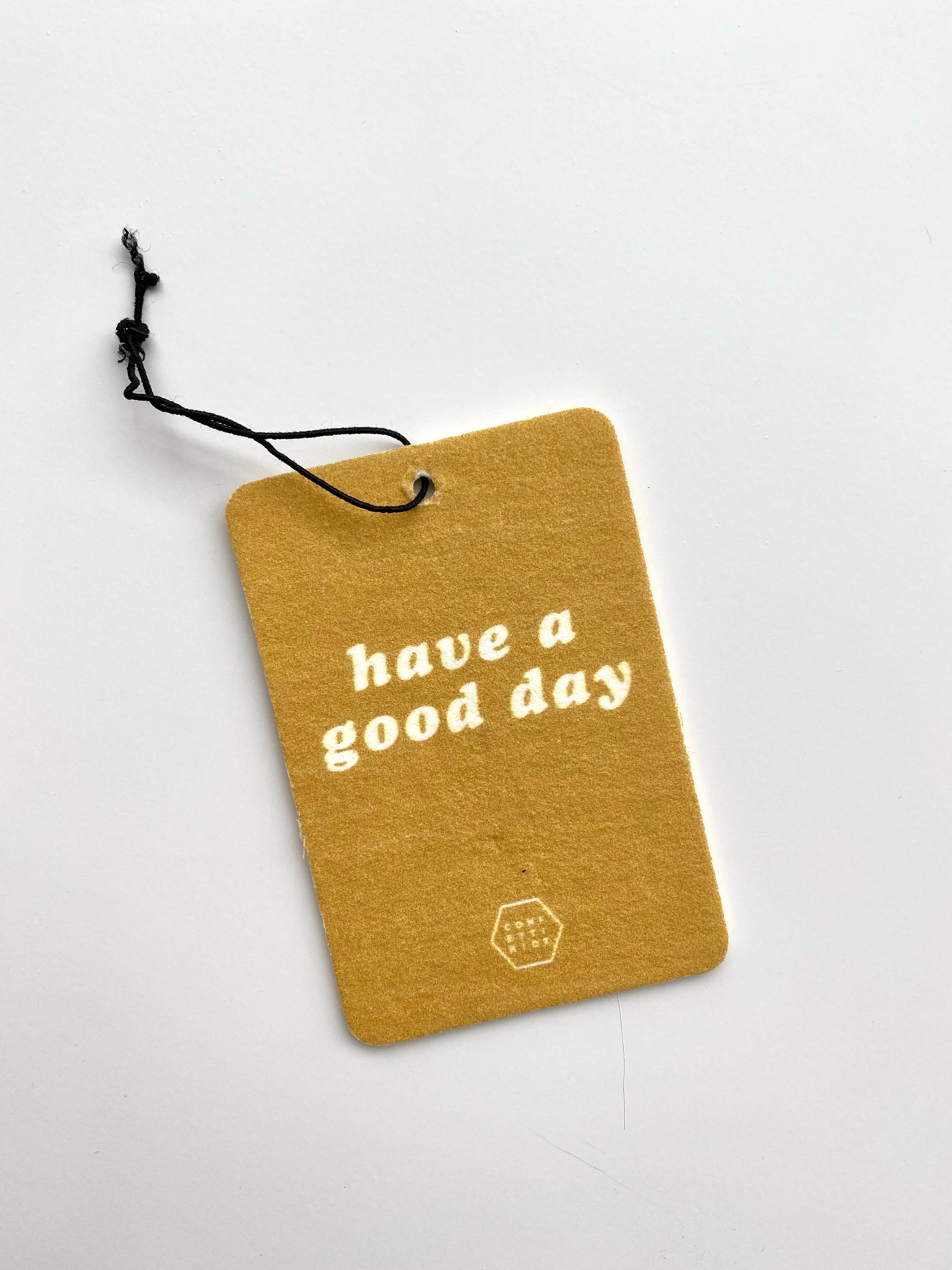 Confetti Riot - Have a Good Day - Citrus Car Freshener