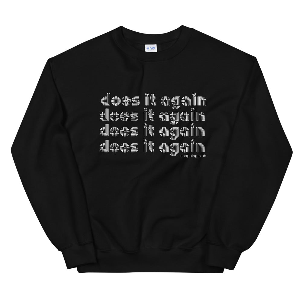 Does it again Pullover - Black