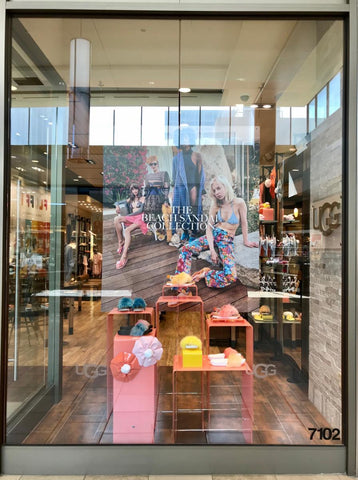 An effective window display offers products as well as an engaging story.