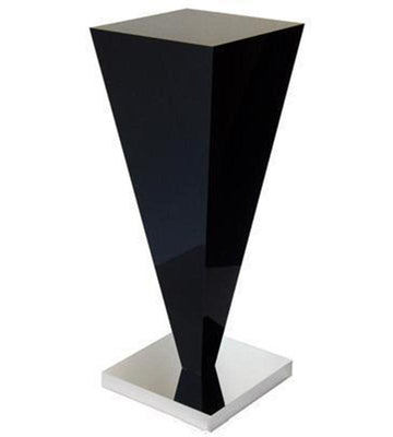 Metal Pedestal Stand Set, Matte Black by Galore Home