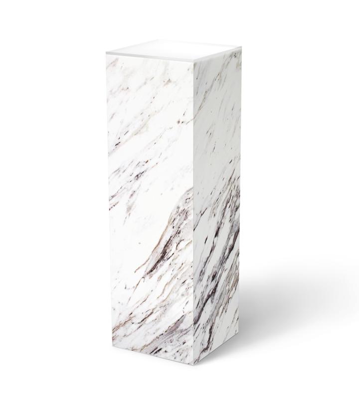 marble light stand