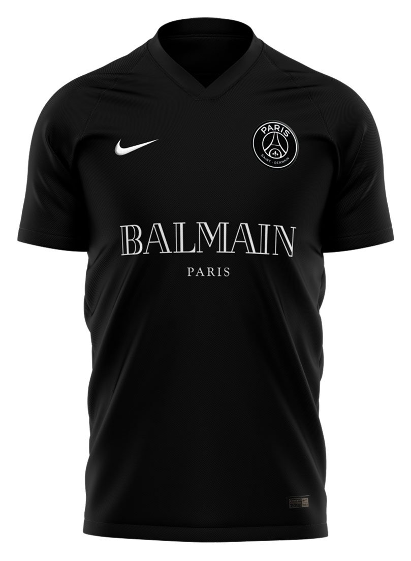 psg t shirt balmain