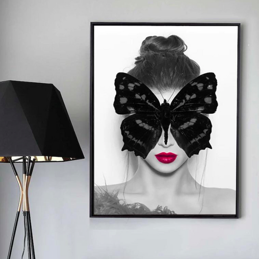 LV Lady Wall Art – Totally Glam Home Decor
