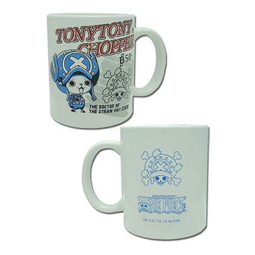 One Piece Wanted Heat Change Mug and Coaster Set