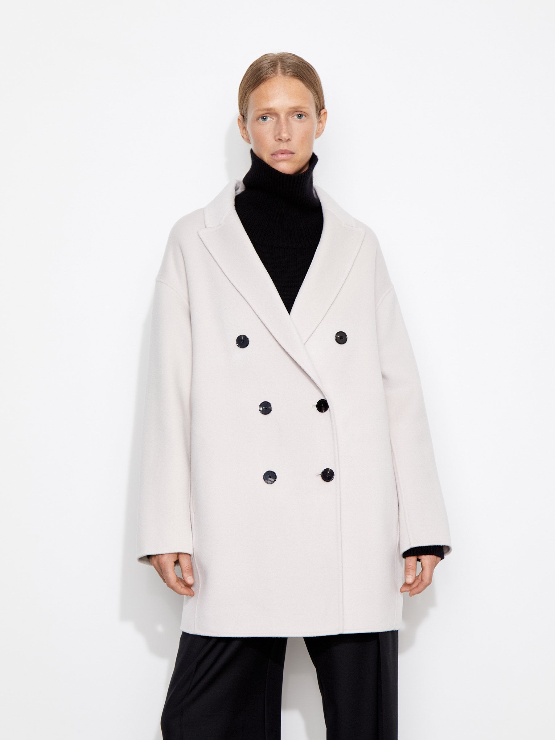 Boxy double-breasted coat – 12 STOREEZ