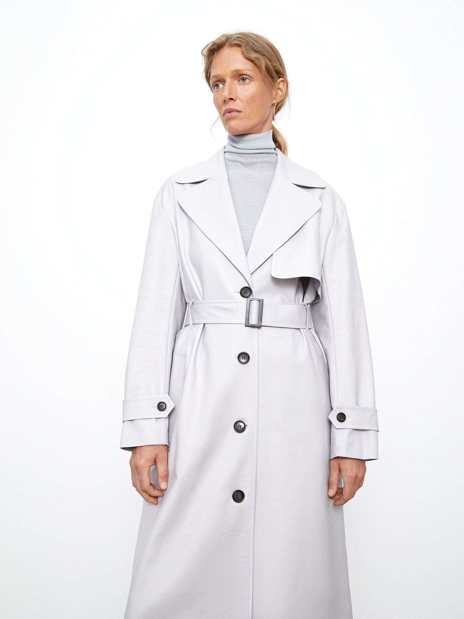 Oversized single-breasted trench coat – 12 STOREEZ