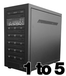 DVD Duplicator built-in 24X Burner (1 to 5)