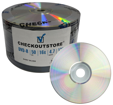 CheckOutStore MINI 1.46GB 30Min 4x DVD-R Shiny Silver –