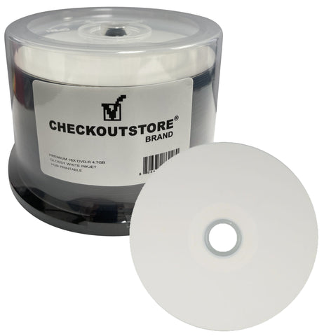 CheckOutStore MINI 1.46GB 30Min 4x DVD-R Shiny Silver –