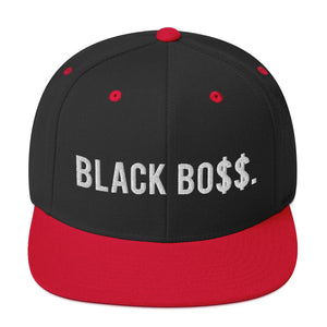 Black Boss Logo - Snapback Hat