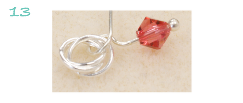 Free Instructions Wire Wrapped Rose 13