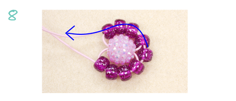 Free Instructions Mini Bauble 8