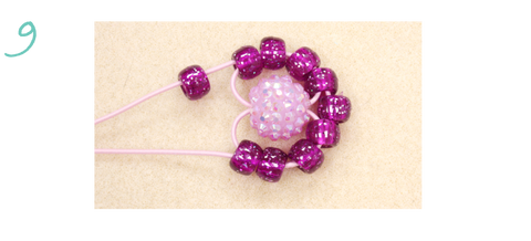 Free Instructions Mini Bauble 9