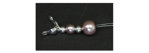 Double Wrap Glass Pearl Bracelet 3