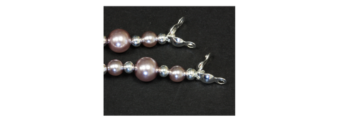 Double Wrap Glass Pearl Bracelet 7