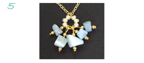 Spring Aquamarine Necklace 5