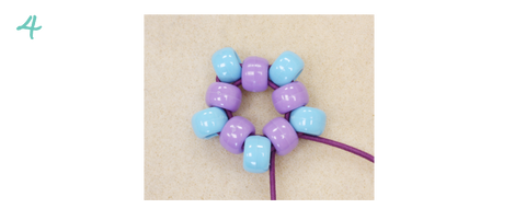 Free Instructions Superstar Necklace 4