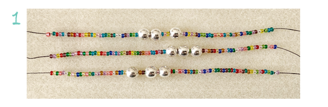 Free Instructions Bubbly Bracelet 1