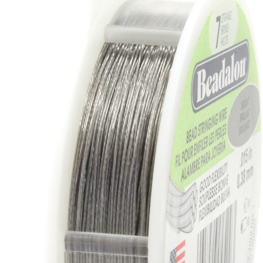 Wholesale BENECREAT 30m 0.5mm 7-Strand Gold Nylon Coated Craft