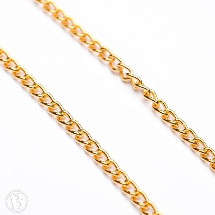 Heavy Chain Rose Gold Plated 4.5mm-Pack of 10m