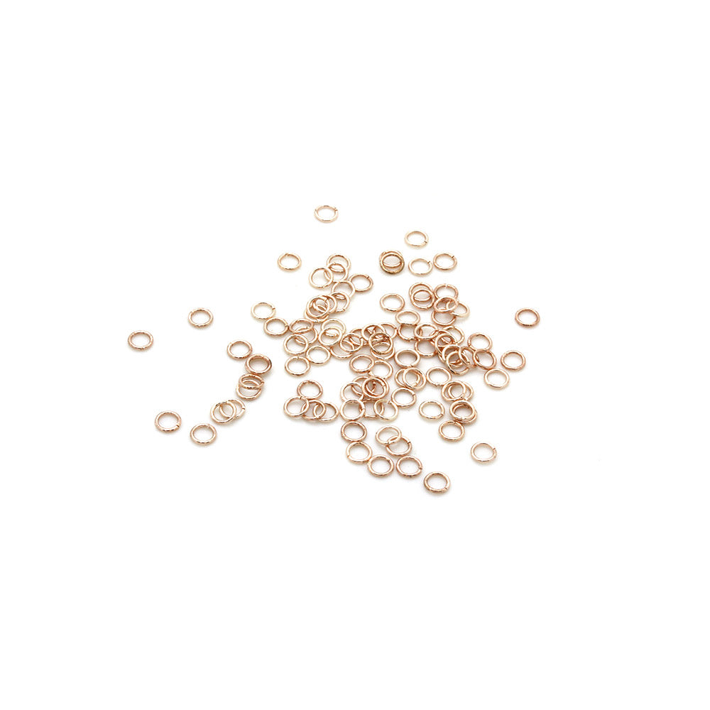 Heavy Chain Rose Gold Plated 4.5mm-Pack of 10m