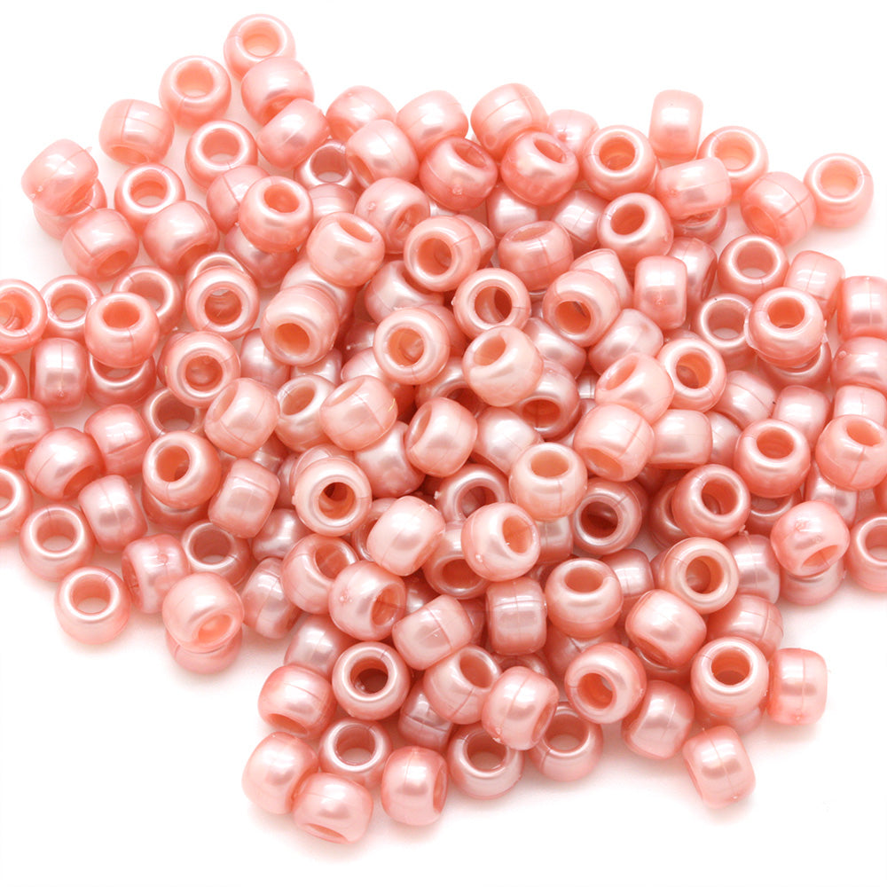 Colorations® Red Pony Beads - 1/2 lb.