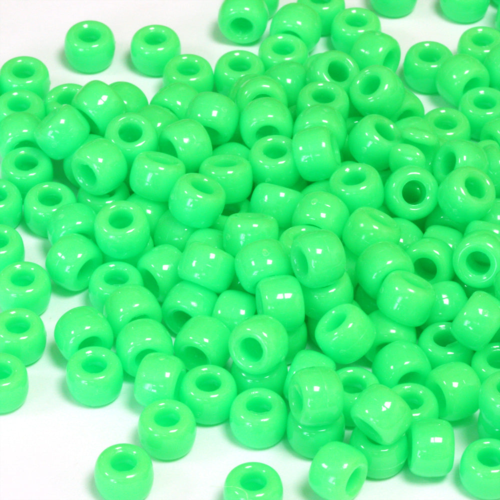 Pony Beads Plastic Barrel 6x8mm - Pearl Black - 100pk - Beads And Beading  Supplies from The Bead Shop Ltd UK