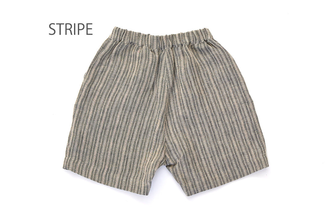 linen-stripe-shorts