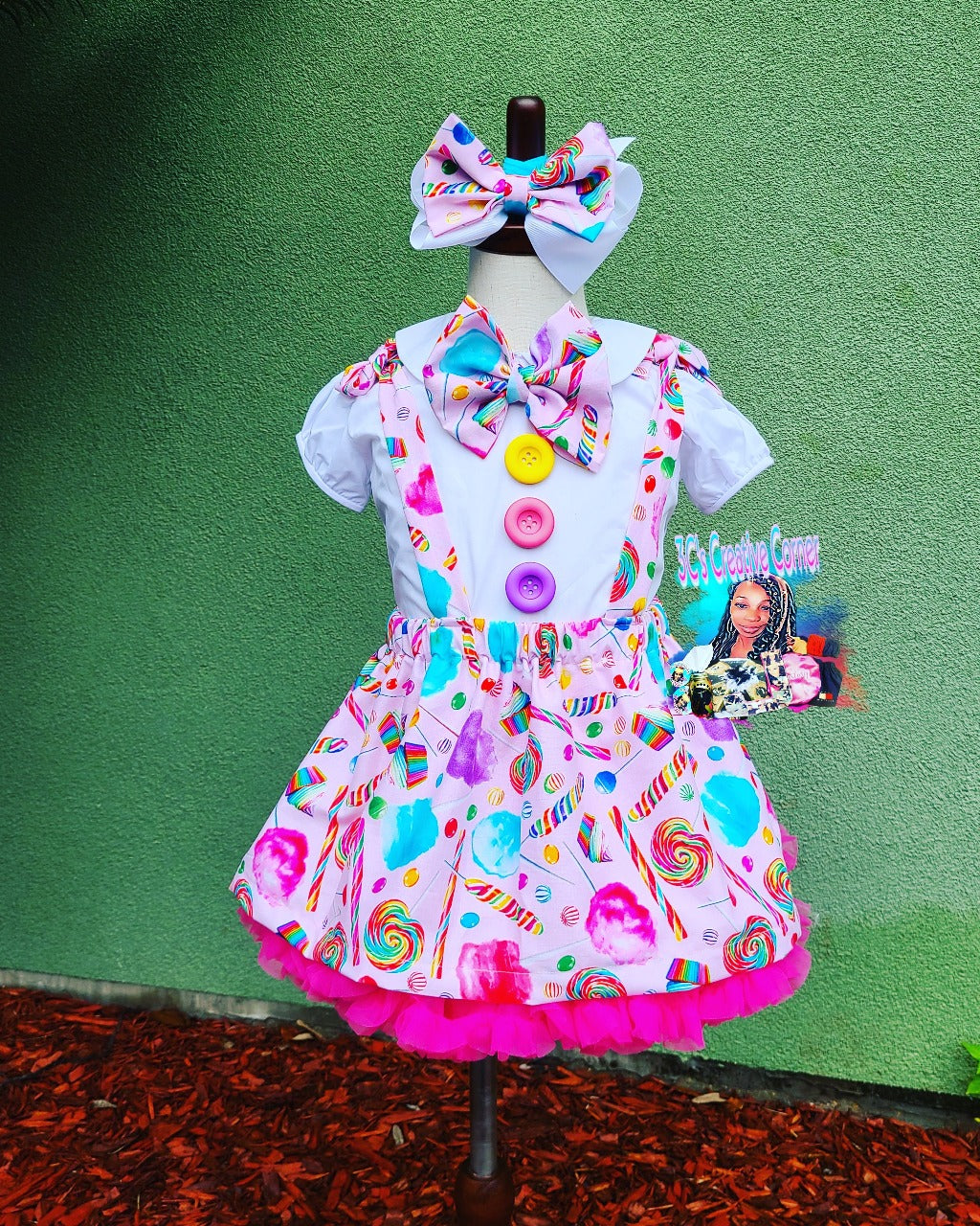 candyland tutu dress