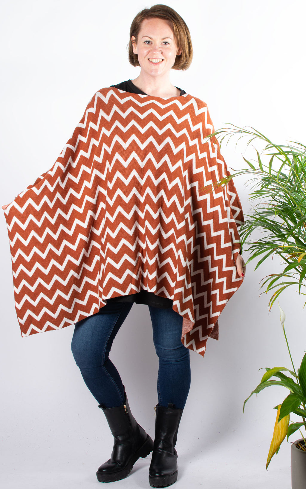 room.13 Zip-Up Poncho ポンチョ | www.casaleta.it