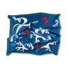 Scarf Hanae Mori Blue