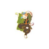 Frolicking Animal pin