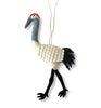 Felt Crane Ornament