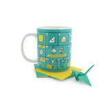 Origami Crane Mug