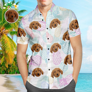 Custom Hawaiian Shirt with Dog Face|Custom Dog Hawaiian Shirt|Custom ...