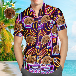 Custom Hawaiian Shirt with Dog Face|Custom Dog Hawaiian Shirt|Custom ...