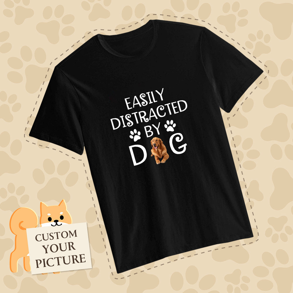 Custom Dog Face T-shirt Funny Quotes Shirt Gift for Dog Lovers