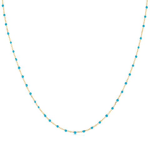 Ultramarinblau Halskette