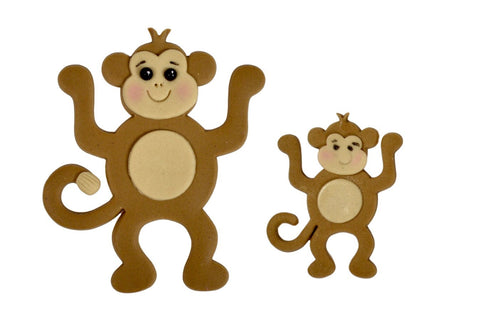 FMM Sugarcraft - Mummy & Baby Monkey Cutters