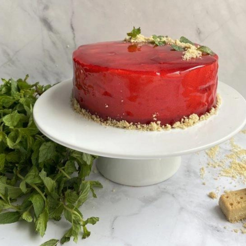 Vizyon - Strawberry Mojito Mousse Cake