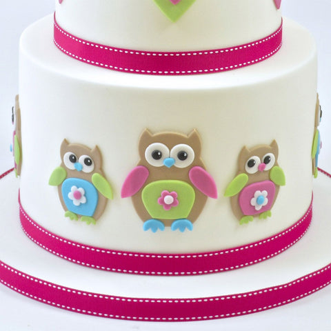 FMM Sugarcraft - Mummy & Baby Owl Cutters