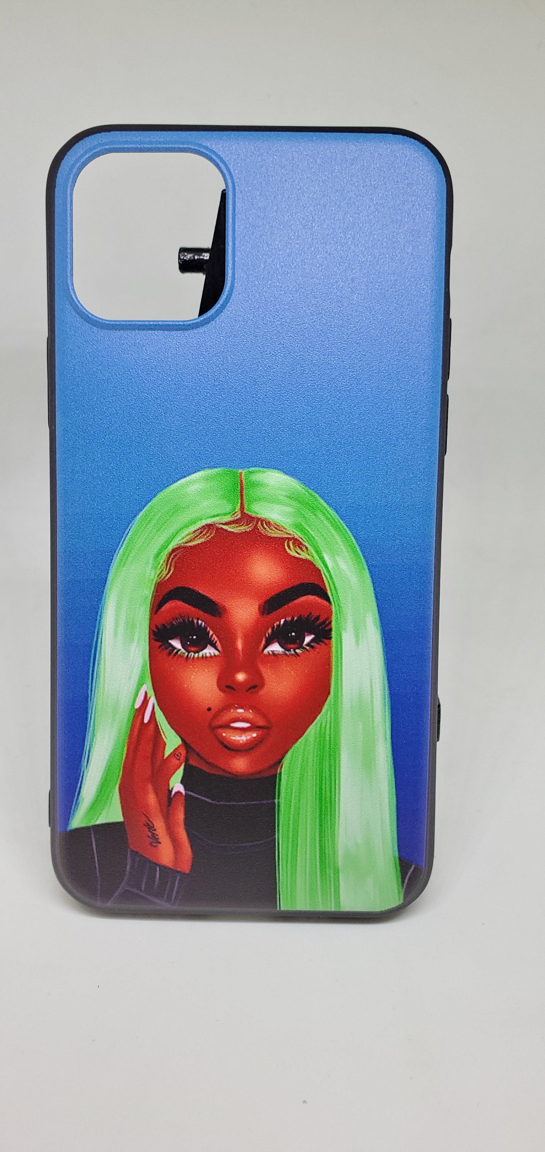 Her Green Lace Phone Case (iPhone)