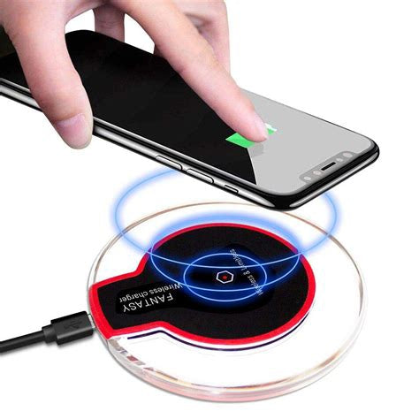 Wireless Charger with led Light Compatible for Phone x/Samsung Galaxy  s9+/s9 and Other qi Enabled Devices (Wireless Charging Plate) | eLocalshop