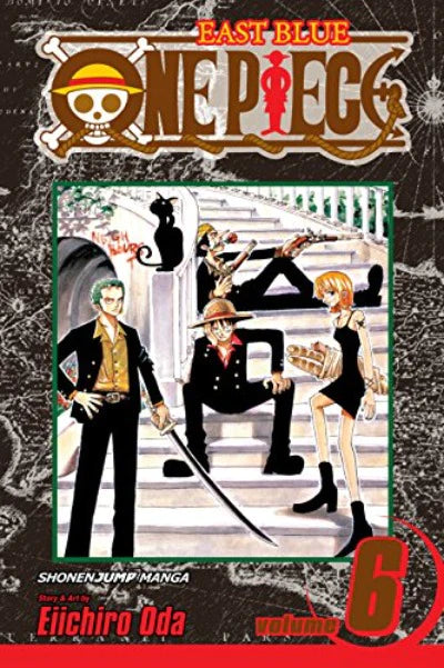 Mangá One piece em inglês versão 3 em 1 VizMedia vários volumes East Blue e  Baroque Works volumes avulsos